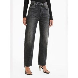 KSubi Women's Brooklyn Diablo Straight Leg Jeans Size 26 Grunge Versatile Piece